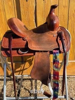 11 Corriente Youth Ranch Saddle Western