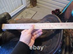 12'' 224 big horn Western Trail pony saddle PONY BARS with tapaderos & stirrups