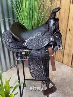12 AMERICAN SADDLERY Dark Oil Kids Western PONY Saddle #50