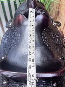 12 AMERICAN SADDLERY Dark Oil Kids Western PONY Saddle #50