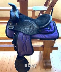 12 Bighorn 122 Synthetic Cordura and Leather Child's Western Saddle