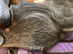 12 Bighorn 122 Synthetic Cordura and Leather Child's Western Saddle