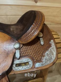 12 Billy Cook Maker Youth Western Show Saddle Model 3295