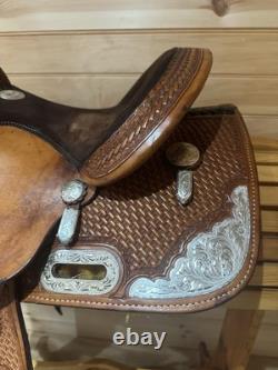 12 Billy Cook Maker Youth Western Show Saddle Model 3295