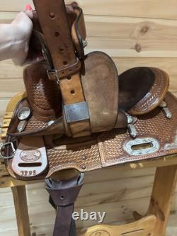 12 Billy Cook Maker Youth Western Show Saddle Model 3295