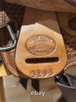 12 Billy Cook Maker Youth Western Show Saddle Model 3295
