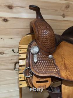 12 Billy Cook Maker Youth Western Show Saddle Model 3295