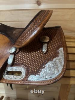 12 Billy Cook Maker Youth Western Show Saddle Model 3295
