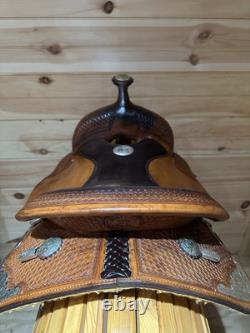 12 Billy Cook Maker Youth Western Show Saddle Model 3295