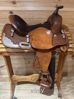 12 Billy Cook Maker Youth Western Show Saddle Model 3295