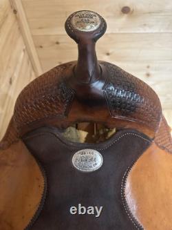 12 Billy Cook Maker Youth Western Show Saddle Model 3295