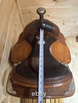 12 Billy Cook Maker Youth Western Show Saddle Model 3295
