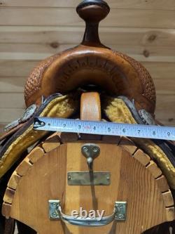 12 Billy Cook Maker Youth Western Show Saddle Model 3295