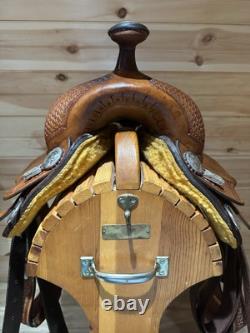12 Billy Cook Maker Youth Western Show Saddle Model 3295