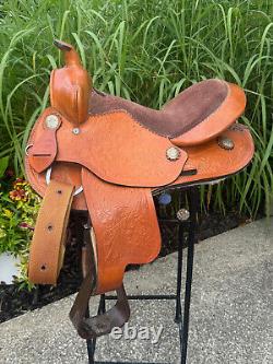 12 KING SERIES Kids Western Pony Saddle KS111 Brown Stocky Built Pony