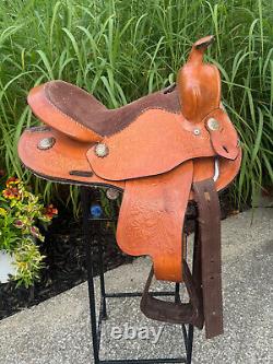 12 KING SERIES Kids Western Pony Saddle KS111 Brown Stocky Built Pony