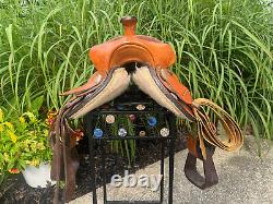 12 KING SERIES Kids Western Pony Saddle KS111 Brown Stocky Built Pony