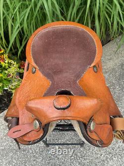 12 KING SERIES Kids Western Pony Saddle KS111 Brown Stocky Built Pony