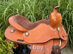 12 KING SERIES Kids Western Pony Saddle KS111 Brown Stocky Built Pony