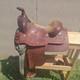 12 Pony Western Saddle Floral Tooled 5-1/2 Gullet