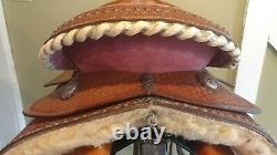12 Unbranded Western Pink Blingy Pleasure Trail Saddle