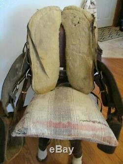 12 Vintage Kids Western Trail Pony Saddle With Tapedaros