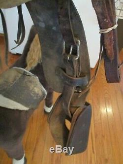 12 Vintage Kids Western Trail Pony Saddle With Tapedaros