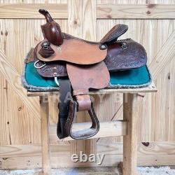 12 Youth Barrel Saddle