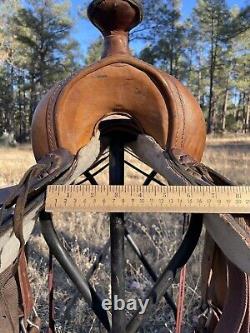 12 or 12.5 Youth Western Saddle Trail Saddle 3 Cantle 20 Skirt Horse or Pony