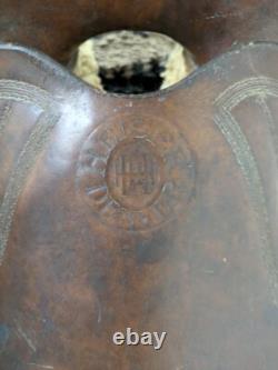 13.5 Inch Used Heiser Western Pleasure Saddle 193-9847