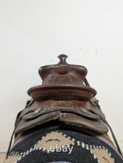 13.5 Inch Used Heiser Western Pleasure Saddle 193-9847