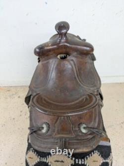 13.5 Inch Used Heiser Western Pleasure Saddle 193-9847