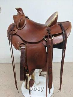 13.5 Used Colorado Saddlery Western A-Fork Saddle 421-2451