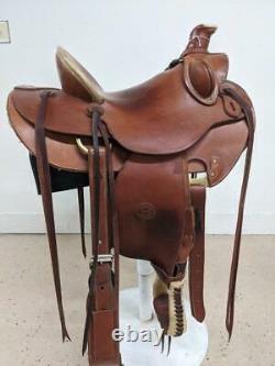 13.5 Used Colorado Saddlery Western A-Fork Saddle 421-2451