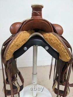 13.5 Used Colorado Saddlery Western A-Fork Saddle 421-2451