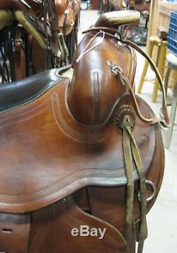 13.5 Used Colorado Saddlery Western Balanced Ride Saddle 3-1348