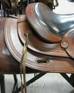 13.5 Used Colorado Saddlery Western Balanced Ride Saddle 3-1348