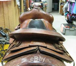 13.5 Used Colorado Saddlery Western Balanced Ride Saddle 3-1348