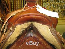 13.5 Used Colorado Saddlery Western Balanced Ride Saddle 3-1348