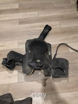 13 ABETTA Light Weight YOUTH / KIDS Western Trail Horse Saddle