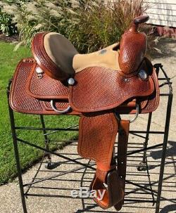 13 BILLY ROYAL Kids/Youth Western Show Horse Saddle