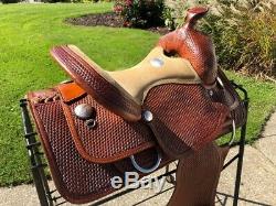 13 BILLY ROYAL Kids/Youth Western Show Horse Saddle