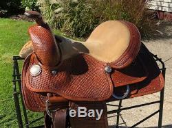 13 BILLY ROYAL Kids/Youth Western Show Horse Saddle
