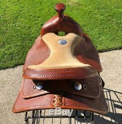 13 BILLY ROYAL Kids/Youth Western Show Horse Saddle