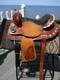 13'' Brown Premium Leather Western Barrel Trail Saddle Sqh Bars W Bling Conchos