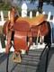 13'' Childrens Youth Brown Leather Western Trail Saddle Sqh Bars