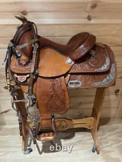 13 Circle Y Children's Youth Western Show Saddle Model 3491