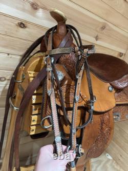 13 Circle Y Children's Youth Western Show Saddle Model 3491