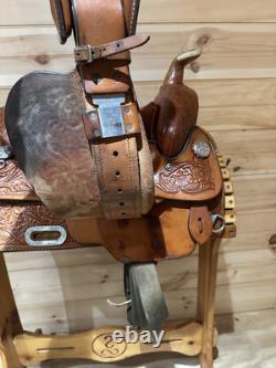 13 Circle Y Children's Youth Western Show Saddle Model 3491