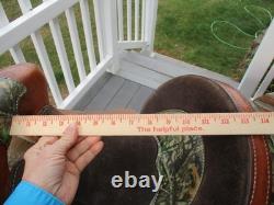 13'' FQH BARS #73 Circle A American Saddlery leather western Camo Barrel saddle